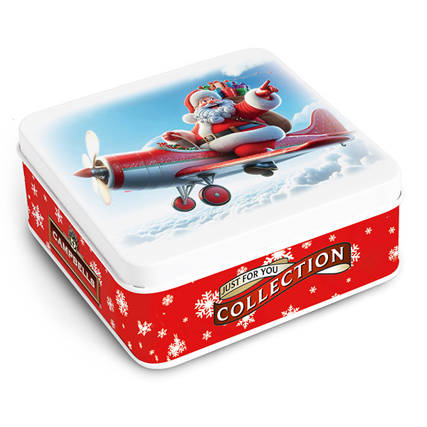 90g Flying Santa Tin (Shortbread Fingers)