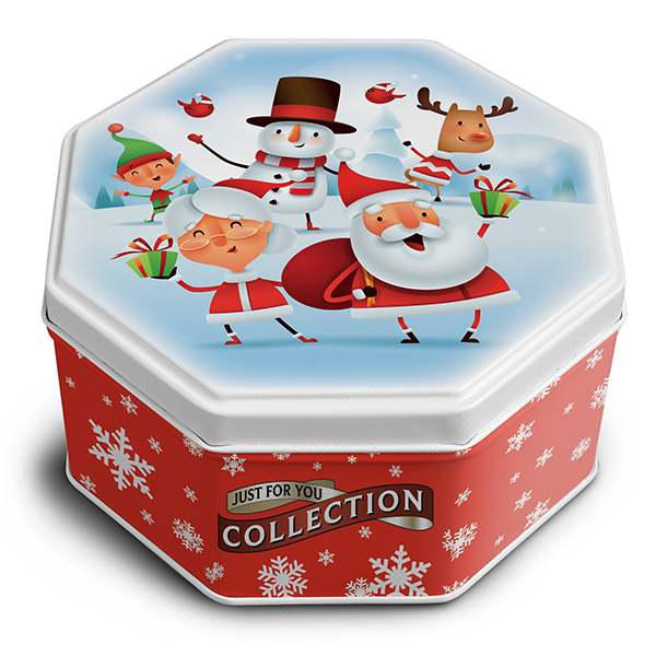115g Santa Family Tin (Petticoat Tails)